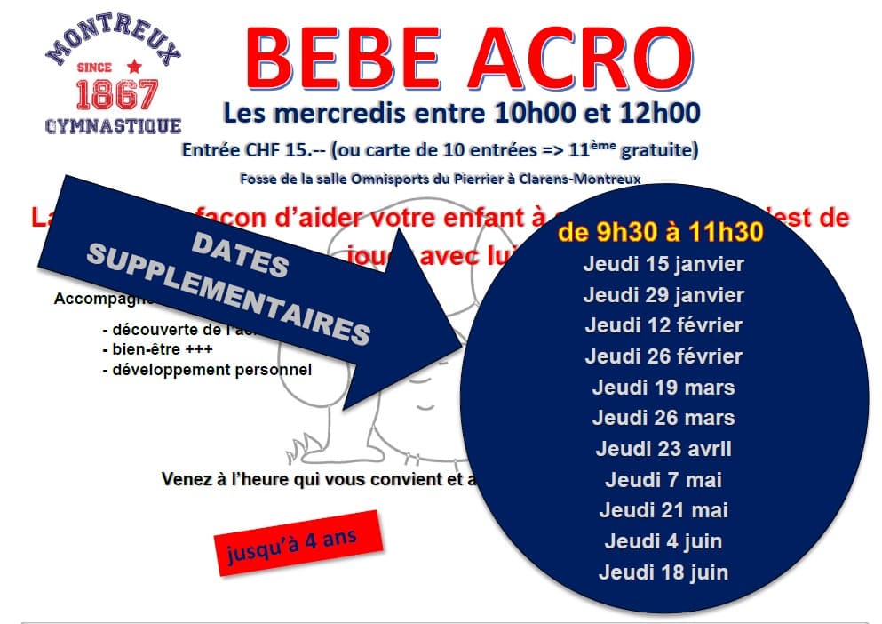 Date Bébé Acro